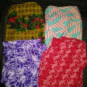 LuLaRoe 4 Piece Lot OS